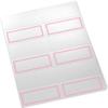 Double Line Border Printable Place Cards, Pink, Set of 60 (10 Sheets), Laser & Inkjet Compatible - Wedding, Party, Dinner, and Special Events - Made in the USA view 3