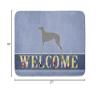 Caroline's Treasures BB5500RUG Scottish Deerhound Welcome Machine Washable Memory Foam Mat, Bathroom Rug, Non-Slip Bath Mat, Durable Thick Washable Rugs for Kitchen, Bathroom Quick Dry, Decorative Art view 3