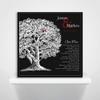11x14 Mounted Canvas Art Print - Personalized Gift For 10th Anniversary Our Family Tree Poem For Wedding Anniversary Gift - With Gift Wrapping view 3