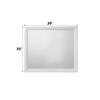 Acme Ireland Mirror in White view 3
