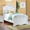 ACME Furniture Estrella Twin Bed, White view 2