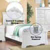 ACME Furniture Estrella Twin Bed, White view 4