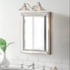 Kira Home Welton 19" Modern Industrial 2-Light Wall Sconce, Brushed Nickel Finish view 3