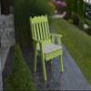 A & L Furniture Poly Royal English Chair, Lime view 1