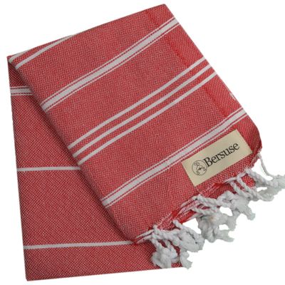 Bersuse Anatolia Bathroom Hand Towels - Premium Cotton Hand Towel for Face - Absorbent, Soft, Lightweight, Space-Saving, Quick-Drying Decorative Turkish Hand Towels - (Set of 12)