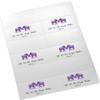 Indian Elephants Printable Place Cards, Purple (Choose Color), Set of 60 (10 Sheets), Laser & Inkjet Printers - Wedding, Party, Dinner, and Special Events - Made in the USA view 4