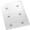 Linked Hearts Printable Place Cards, Black (Choose Color), Set of 150 (25 Sheets), Laser & Inkjet Printers - Wedding, Party, Dinner, and Special Events - Made in the USA view 3
