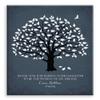 11x14 Mounted Canvas Art Print - Personalized Thank You Gift for Mother of Bride Woman of My Dreams Parents of Bride Gift Family Wedding Poem - With Gift Wrapping LTC-C1156 view 1