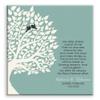 11x14 Mounted Canvas Art Print - Gift for Sister Family Tree Sister Shares A Part of Me Personalized Gift for Sister from Sisteror Sister-in_Law Wedding - With Gift Wrapping LTC-C1145 view 1