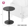 Acme Acton End Table in Black view 3