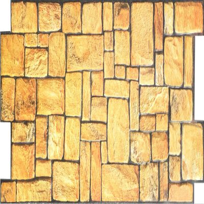 Antique Ceilings Plastic Vinyl Backsplash and Wall Panels Glue-up - 39"x19.5" Panel (Sand Stone)