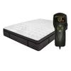 InnoMax Mystique Digital Euro Top Air Bed Mattress, Twin/X-Large, White, Grey/Black Slate Side Panels view 1