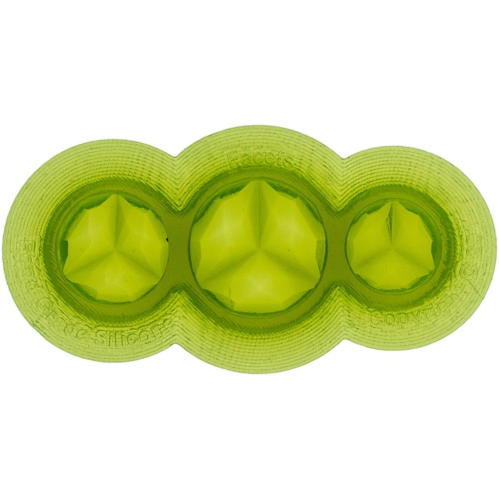 Marvelous Molds Facets Button Mold