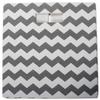 DII Collapsible Polyester Storage Cube, Chevron, Gray, Large view 4