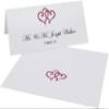 Linked Hearts Printable Place Cards, Burgundy (Choose Color), Set of 150 (25 Sheets), Laser & Inkjet Printers - Wedding, Party, Dinner, and Special Events - Made in the USA view 2