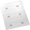 Linked Hearts Printable Place Cards, Burgundy (Choose Color), Set of 150 (25 Sheets), Laser & Inkjet Printers - Wedding, Party, Dinner, and Special Events - Made in the USA view 3