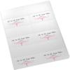 Decadent Flourish Printable Place Cards, Fuschia (Choose Color), Set of 60 (10 Sheets), Laser & Inkjet Printers - Wedding, Party, Dinner, and Special Events - Made in the USA view 4
