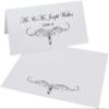 Decadent Flourish Printable Place Cards, Black (Choose Color), Set of 60 (10 Sheets), Laser & Inkjet Printers - Wedding, Party, Dinner, and Special Events - Made in the USA view 2