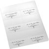 Decadent Flourish Printable Place Cards, Black (Choose Color), Set of 60 (10 Sheets), Laser & Inkjet Printers - Wedding, Party, Dinner, and Special Events - Made in the USA view 4