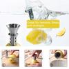 Best Utensils Stainless Steel Manual Lemon Juicer Squeezer Reamer 18/8 Stainless Steel Hand Held Citrus Juicer and Lemon Pourer (2) view 2
