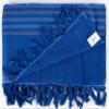 Bersuse 100% Cotton Tripolis Terry Peshtemal Turkish Towel Bath Towel Beach Towel Lighweight Quickdry Absorbent - 35x67 Inches, Navy (Set of 6) view 4