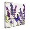 Lavender I by Color Bakery, 18x18-Inch Canvas Wall Art view 2