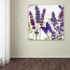 Lavender I by Color Bakery, 18x18-Inch Canvas Wall Art view 3