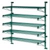 Omega Products Corporation 18" Deep x 48" Wide x 63" High Adjustable 5 Tier Freezer Wall Mount Shelving Kit view 1