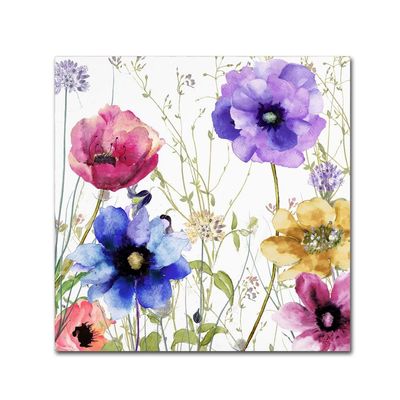 Summer Diary II by Color Bakery, 18x18-Inch Canvas Wall Art