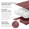 Southshore Fine Living, Inc. Comforters, King Size Down Alternative Comforter, Oversized Cal/King Comforter Set, Hotel Bedding, Pet Hair Resistant Comforters, Wrinkle Free Bedding Set, Marsala view 3