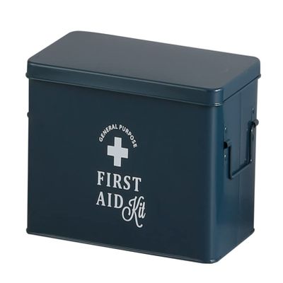 Abite HO-502-NV First Aid Kit, Fail, First Aid Box, L, Navy