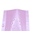 200PCS Glossy Light Pink Metallic Mylar Foil Open Top Sample Bags 10x15cm (3.9x5.9") view 3