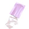 200PCS Glossy Light Pink Metallic Mylar Foil Open Top Sample Bags 10x15cm (3.9x5.9") view 4