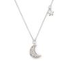 Wishbonne Every hour is happy hour gift set infinity necklace, 16"-18", Silver view 2