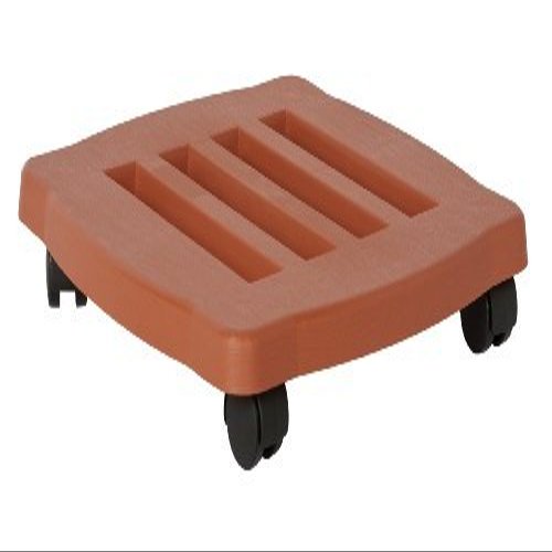 Bloem 2.5 in. H x 15 in. W Resin Terracotta Clay Plant Caddy