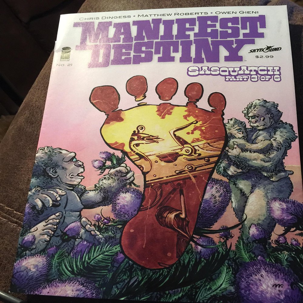 manifest destiny image comic #21 sasquatch part 3 of 6 skybound chris dingess matthew roberts owen gieni