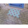 Betsy Drake Flamingo Santa Floor Mat 18x26 view 2