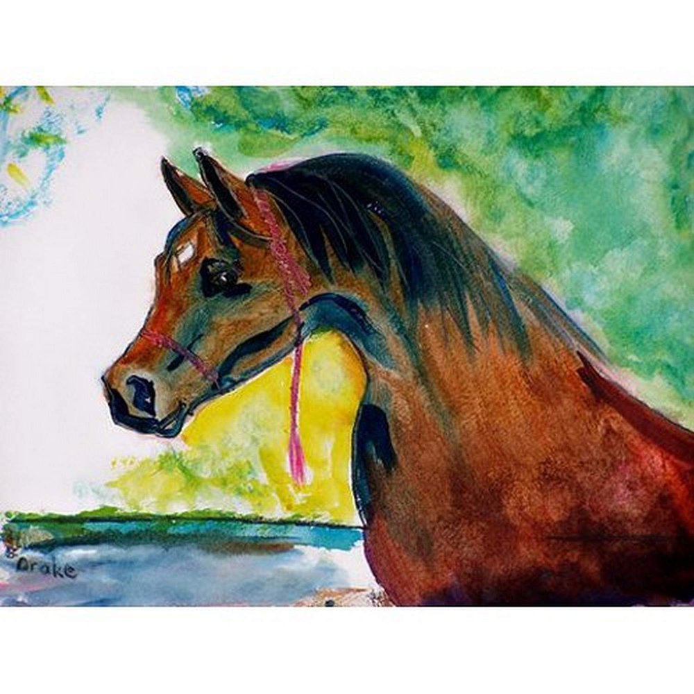 Betsy Drake Prize Horse Door Mat 18x26