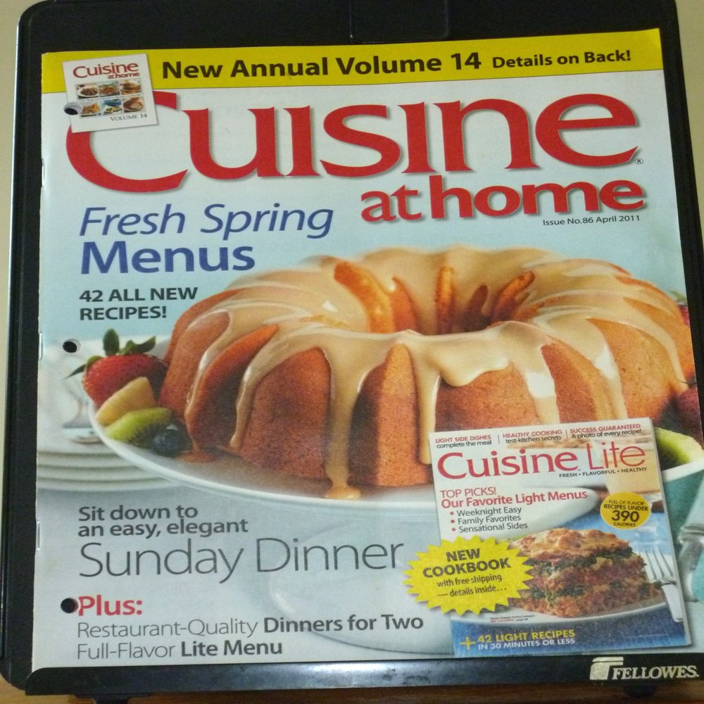 Cuisine at Home April 2011 Fresh Spring Menus 42 All New Recipes