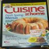 Cuisine at Home April 2011 Fresh Spring Menus 42 All New Recipes view 1