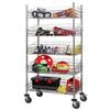 Omega 24" Deep x 24" Wide x 60" High 3 Tier Mobile Deep Basket Unit view 4