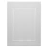 Design House Brookings Shaker Unassembled Wall Kitchen Cabinet W1824, 18 W x 12 D x 24 H, Painted White, Solid Wood, Design House, 561555 view 4