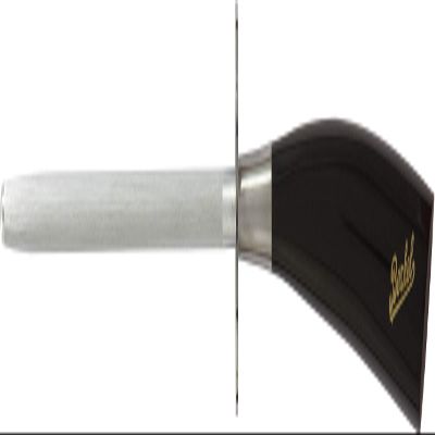 Berkel Elegance Honing Knife | 8" Stainless Steel Rod | Elegant Cutlery for Home & Kitchen | Made in Italy (Black)