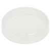 Cal-Mil Clear Plastic Dressing Bottle Storage Lid - 2 1/4"Dia view 1