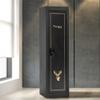 American Furniture Classics Model 901 5 Gun Metal Security Cabinet view 3