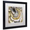 Trademark Fine Art ' Stone Prose ' White Matted Black Frame by Color Bakery 16x16 view 2