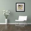 Trademark Fine Art ' Stone Prose ' White Matted Black Frame by Color Bakery 16x16 view 3
