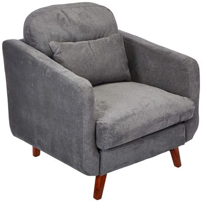 Serta at Home Sierra Accent Chair in Slate Gray