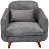Serta at Home Sierra Accent Chair in Slate Gray view 3