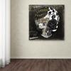 Paris Halloween II by Color Bakery, 18x18-Inch Canvas Wall Art view 3